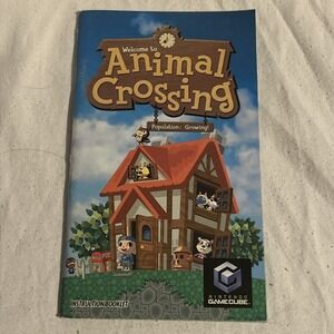 Animal Crossing (GC) Authentic Manual Only Great Condition